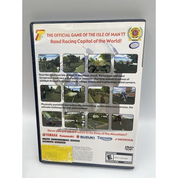 Suzuki TT Super Bikes Real Road Racing PlayStation 2 PS2 Complete CIB Tested - Picture 3 of 8